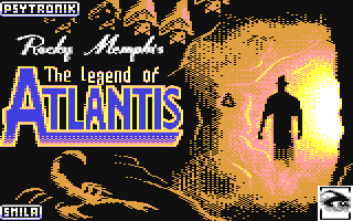 Rocky Memphis : The Legend of Atlantis (Homebrew) — Title screen